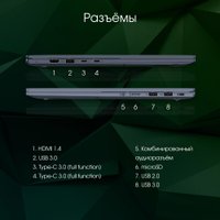 Ноутбук Digma Pro Pactos DN16R5-ADXW03