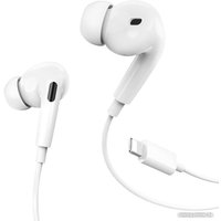 Наушники Borofone BM85 Pro Lightning (белый)