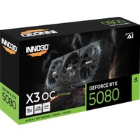 Видеокарта Inno3D GeForce RTX 5080 X3 OC N50803-16D7X-17603930 Видеокарта Inno3D GeForce RTX 5080 X3 OC N50803-16D7X-17603930