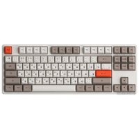 Клавиатура Akko 5087S White (Akko Cream Yellow V3)