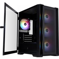 Корпус 1stPlayer TRILOBITE T4 MESH FRGB (черный)