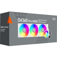 Система жидкостного охлаждения для процессора PCCooler DA360 Pro ARGB (белый)