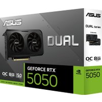 Видеокарта ASUS Dual GeForce RTX 5050 8GB GDDR6 OC Edition DUAL-RTX5050-O8G