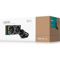 Система жидкостного охлаждения для процессора DeepCool LM240 R-LM240-BKDMMC-1 Система жидкостного охлаждения для процессора DeepCool LM240 R-LM240-BKDMMC-1
