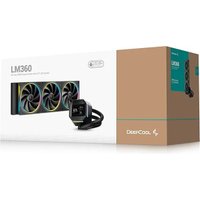 Система жидкостного охлаждения для процессора DeepCool LM360 R-LM360-BKDMMC-1 Система жидкостного охлаждения для процессора DeepCool LM360 R-LM360-BKDMMC-1