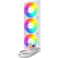 Система жидкостного охлаждения для процессора ID-Cooling FX360 LCD White Система жидкостного охлаждения для процессора ID-Cooling FX360 LCD White