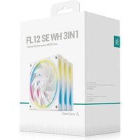 Комплект вентиляторов для корпуса DeepCool FL12 SE WH 3IN1 R-FL12SE-WHAPN3-G Комплект вентиляторов для корпуса DeepCool FL12 SE WH 3IN1 R-FL12SE-WHAPN3-G