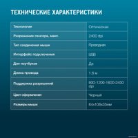 Мышь Оклик 310M (черный/серый) Мышь Оклик 310M (черный/серый)