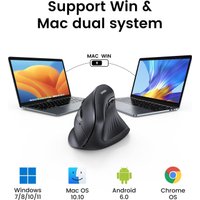 Вертикальная мышь Ugreen MU008 25444 (черный) Вертикальная мышь Ugreen MU008 25444 (черный)