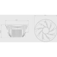 Кулер для процессора DeepCool Archer Bigpro V2 G-U-ARCHER-ARNNNN-G-3 Кулер для процессора DeepCool Archer Bigpro V2 G-U-ARCHER-ARNNNN-G-3