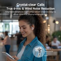 Наушники QCY MeloBuds N50 (белый) Наушники QCY MeloBuds N50 (белый)