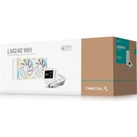 Система жидкостного охлаждения для процессора DeepCool LM240 WH R-LM240-WHDMMC-1 Система жидкостного охлаждения для процессора DeepCool LM240 WH R-LM240-WHDMMC-1