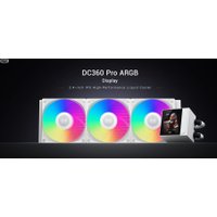 Система жидкостного охлаждения для процессора PCCooler DC360 Pro ARGB Display (белый) Система жидкостного охлаждения для процессора PCCooler DC360 Pro ARGB Display (белый)