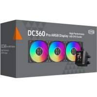 Система жидкостного охлаждения для процессора PCCooler DC360 Pro ARGB Display (черный) Система жидкостного охлаждения для процессора PCCooler DC360 Pro ARGB Display (черный)