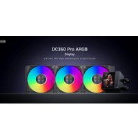 Система жидкостного охлаждения для процессора PCCooler DC360 Pro ARGB Display (черный) Система жидкостного охлаждения для процессора PCCooler DC360 Pro ARGB Display (черный)