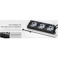 Система жидкостного охлаждения для процессора PCCooler DC360 Pro ARGB Display (черный) Система жидкостного охлаждения для процессора PCCooler DC360 Pro ARGB Display (черный)