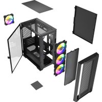 Корпус Powercase Alisio Micro X4B V2 LE CAMCXB-A4-LE