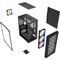 Корпус Powercase Mistral Micro EM16 CMMEM16B-L4