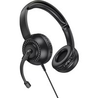 Офисная гарнитура Hoco W112 (черный)