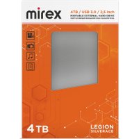 Внешний накопитель Mirex Legion Silverace 4TB 13630-UHDLES40