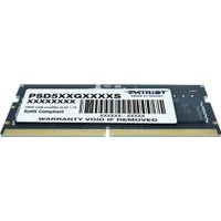 Оперативная память Patriot Signature Line 16 GB DDR5 SODIMM 5200 МГц PSD516G520081S
