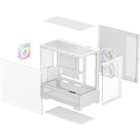 Корпус DeepCool CG380 3F WH R-CG380-WHAGM3-G Корпус DeepCool CG380 3F WH R-CG380-WHAGM3-G