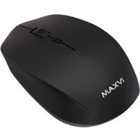 Мышь Maxvi MWS-03 (черный)