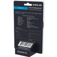 Мышь Maxvi MWS-05 (черный)