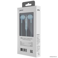 Наушники Pero EP14 (голубой)