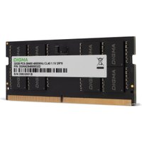 Оперативная память Digma 32ГБ DDR5 SODIMM 4800 МГц DGMAS54800032D Оперативная память Digma 32ГБ DDR5 SODIMM 4800 МГц DGMAS54800032D