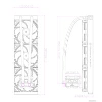 Система жидкостного охлаждения для процессора Thermalright Frozen Warframe 360 (черный) Система жидкостного охлаждения для процессора Thermalright Frozen Warframe 360 (черный)