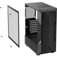 Корпус XASTRA A304 4FRGB (черный) Корпус XASTRA A304 4FRGB (черный)