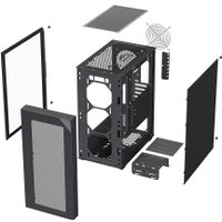 Корпус XASTRA A408 4ARGB (черный) Корпус XASTRA A408 4ARGB (черный)