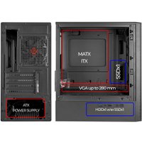 Корпус Ginzzu CL405 Корпус Ginzzu CL405