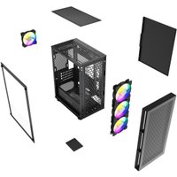 Корпус Powercase Mistral Micro EM17 CMMEM17B-A4