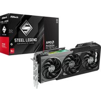 Видеокарта ASRock AMD Radeon RX 9070 XT Steel Legend Dark 16GB RX9070XT SLD 16G