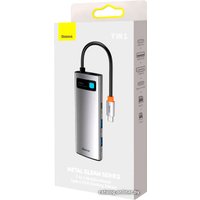 Док-станция Baseus Metal Gleam Series 7-in-1 Multifunctional Type-C WKWG020113