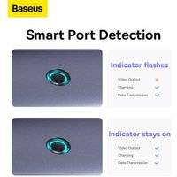 Док-станция Baseus UltraJoy Series 6-Port Hub Docking Station B00052802811-00