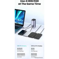 Док-станция Ugreen USB C Triple Display Docking Station 12-in-1 90325