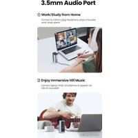 Док-станция Ugreen USB C Triple Display Docking Station 12-in-1 90325