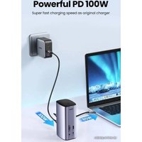 Док-станция Ugreen USB C Triple Display Docking Station 12-in-1 90325