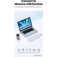 Док-станция Ugreen USB C Triple Display Docking Station 12-in-1 90325