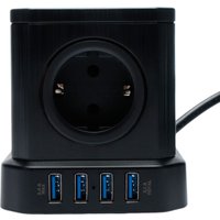 Сетевой фильтр Cablexpert TWR-5-U4-B-2