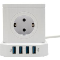 Сетевой фильтр Cablexpert TWR-5-U4-W-3