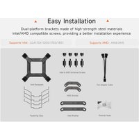 Кулер для процессора PCCooler RT620 ARGB (черный)