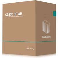 Корпус DeepCool CG330 3F WH R-CG330-WHNGM3-G