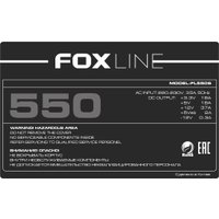 Блок питания Foxline FL550S Блок питания Foxline FL550S