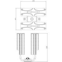 Кулер для процессора Thermalright Frost Commander 140 White