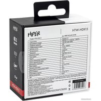 Наушники Hiper TWS MP3 HTW-HDX15 Наушники Hiper TWS MP3 HTW-HDX15