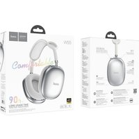 Наушники Hoco W55 Plus (серебристый)